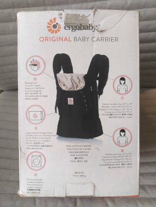 Mochila Portabebés Ergobaby Negra