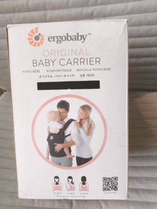 Mochila Portabebés Ergobaby Negra