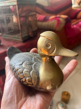 Patos de Bronce Vintage Pesados