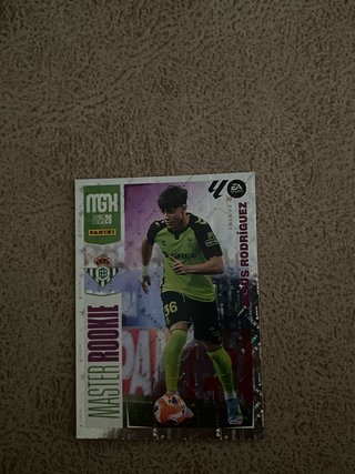 Cromo Panini Master Rookie 2025-26