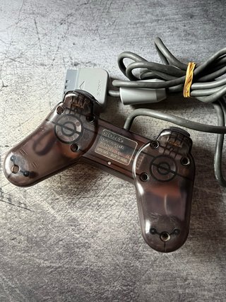 Mando PS1 Sony Negro Transparente