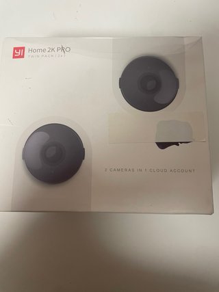 2 Cámaras de Seguridad Yi