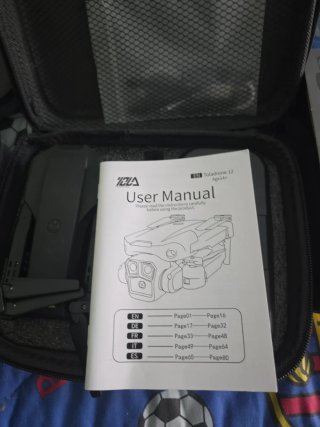 Dron Plegable con Mando y A ¹ccesorios
