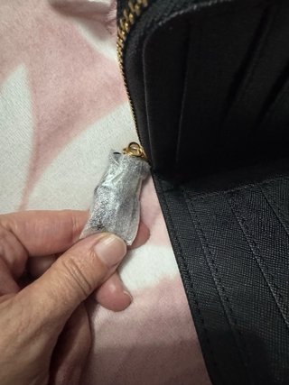 Monedero cartera negro oso