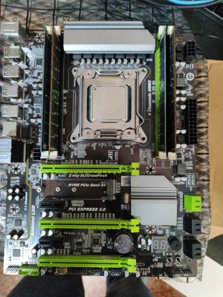 Placa X79 Turbo + Intel Xeon E5-2638V2 + 32GB RAM