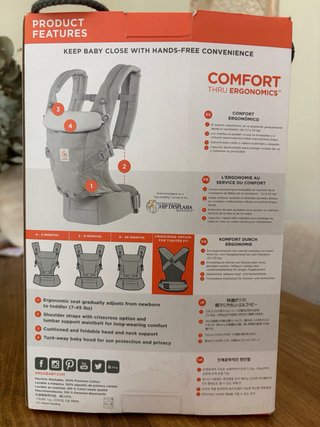 Mochila Ergobaby Confort Gris