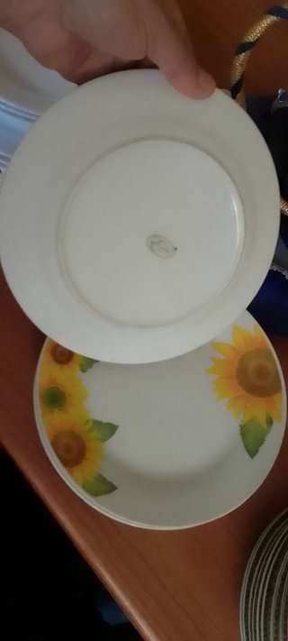 4 piatti girasole