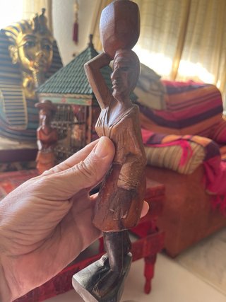 Figuras Artesanales República Dominicana. 26 cms