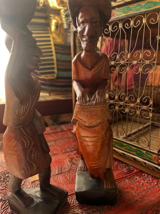 Figuras Artesanales República Dominicana. 26 cms