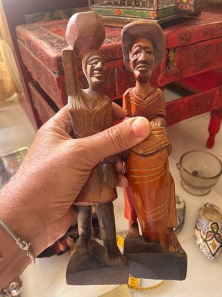 Figuras Artesanales República Dominicana. 26 cms