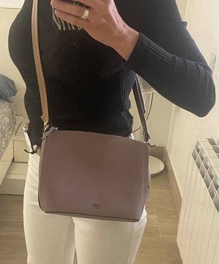 Bolso Parfois Morado y Beige