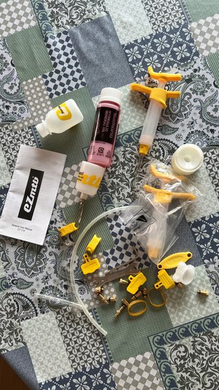 Kit Purga Freno Disco Hidráulico EZmtb