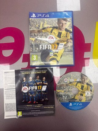 Videojuego PS4 fifa 17 ps4