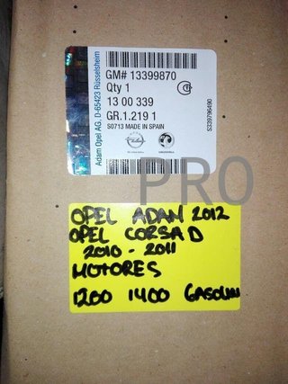 Radiador opel adam opel corsa D USADO