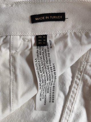 Pantalón blanco mujer