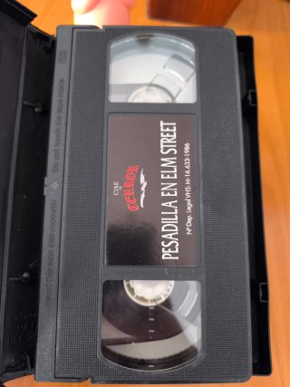 Pesadilla en Elm Street VHS