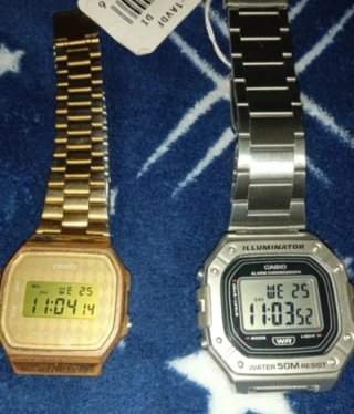 Lote 3 orologi Casio Retro-Vintage da collezione
