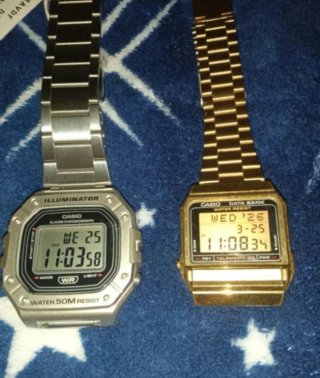 Lote 3 orologi Casio Retro-Vintage da collezione