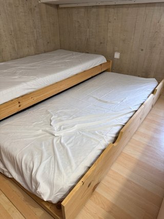 Cama nido madera extensible 90x190