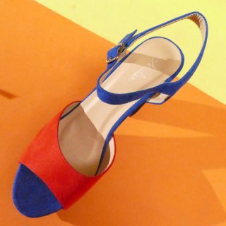 Sandalias de plataforma de tacón alto para mujer