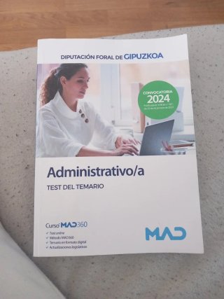 Administrativo/a de la Diputación Foral de Gipu...