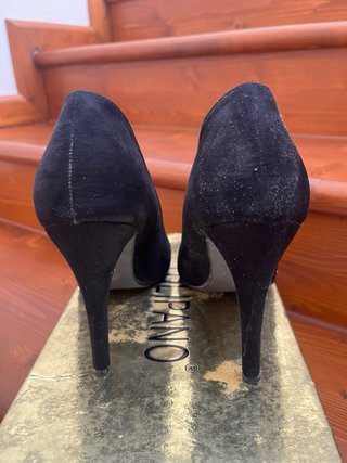 Décolleté nere con strass