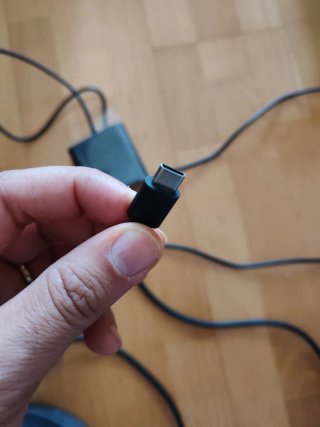 Cargador HP Negro