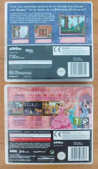 Pack Barbie Bailarinas & Tres Mosqueteras DS