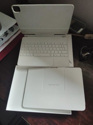 Teclado Mágico iPad Blanco