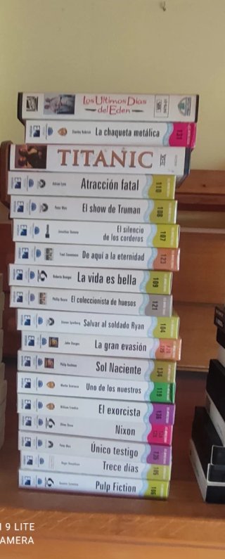 Colección 18 Películas VHS
