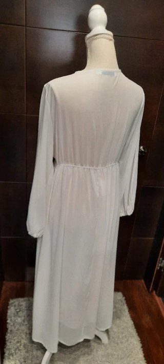Vestido mariposa morada