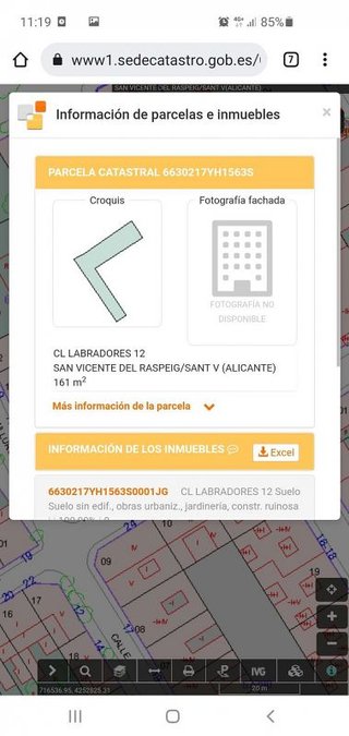 Terreno en venta en Centro en San Vicente del Raspeig/Sant Vicent del Raspeig