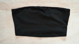 2 Tops Banda Shein Marrón y Negro, Talla M