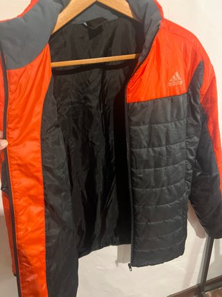 Chaqueta Adidas Naranja y Negra