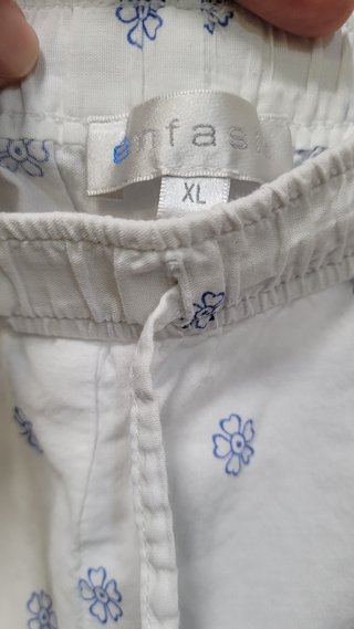 Pijama de verano 2 piezas Énfasis XL 100% algodón