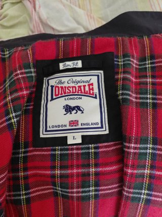 Chaqueta Lonsdale Negra Talla M