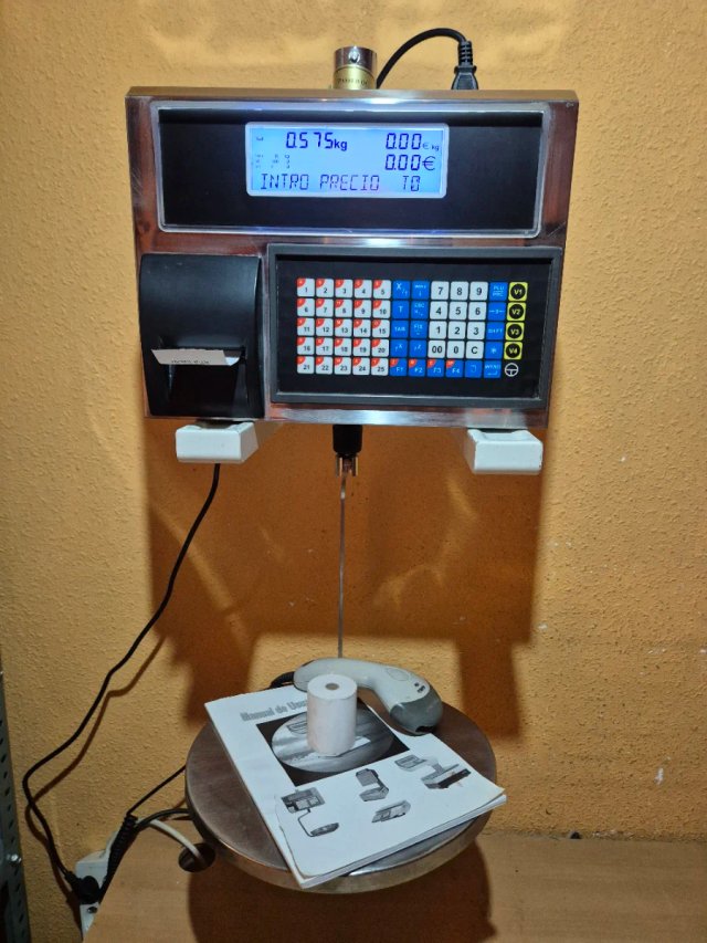 Balanza Epelsa Urano con Escáner y ticket