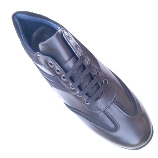 Zapatos negros de hombre en auténtica piel italian