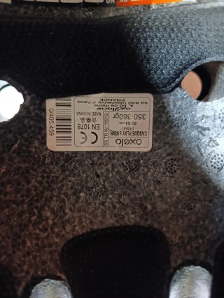 Casco Oxelo Play 5 Negro Talla S (50-54 cm