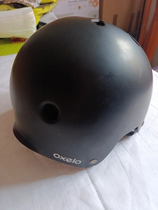 Casco Oxelo Play 5 Negro Talla S (50-54 cm