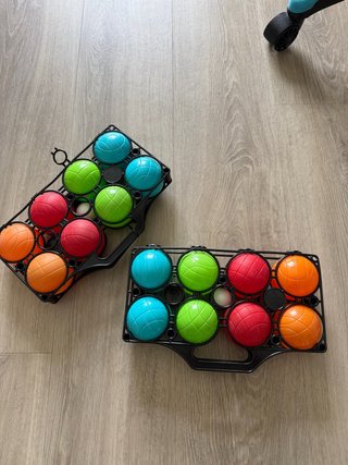 Set di gioco di bocce con 8 palline