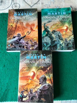 Libros juego de tronos saga completa  12 Vols.