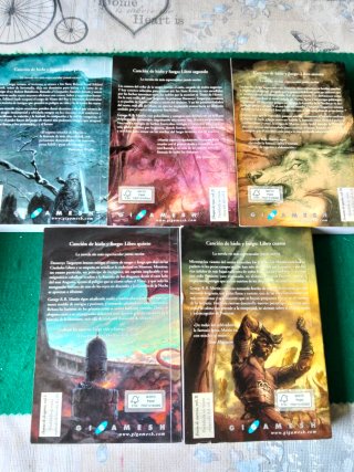 Libros juego de tronos saga completa  12 Vols.
