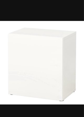 4 Armarios Ikea Besta Blancos