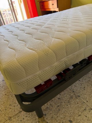 Cama articulada + colchón flex