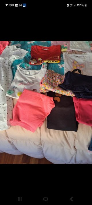 Set abiti bimba primavera/estate 4-5 anni