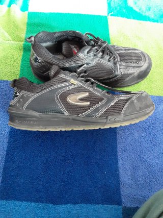 Zapatos de seguridad negros/grises talla 41