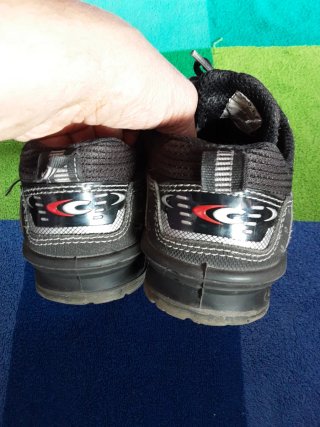 Zapatos de seguridad negros/grises talla 41