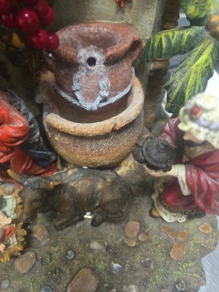 Belén Navideño Figuras Resina