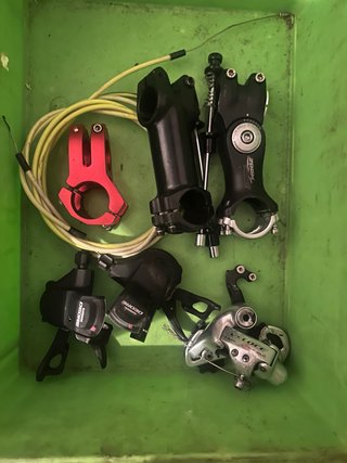Piezas Bicicleta: tijas , Cambios palomillas